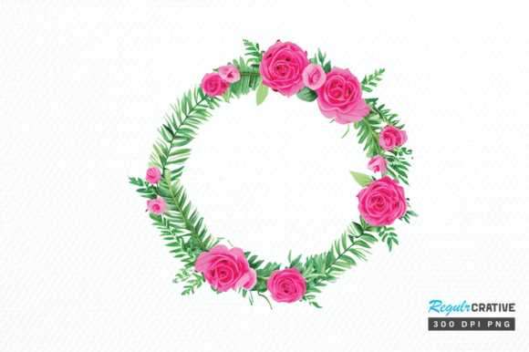 Download Watercolor Flower Round Clipart Png - Premium Resources
