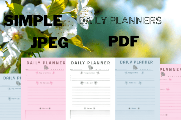 Download Best Simplest Daily Planner Freebie 51 - Free Collection